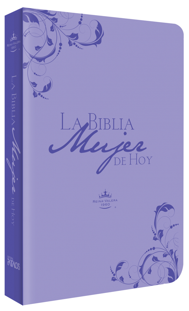 Biblia RVR60 Mujer de Hoy Piel Purpura - Librería Libros Cristianos - Biblia