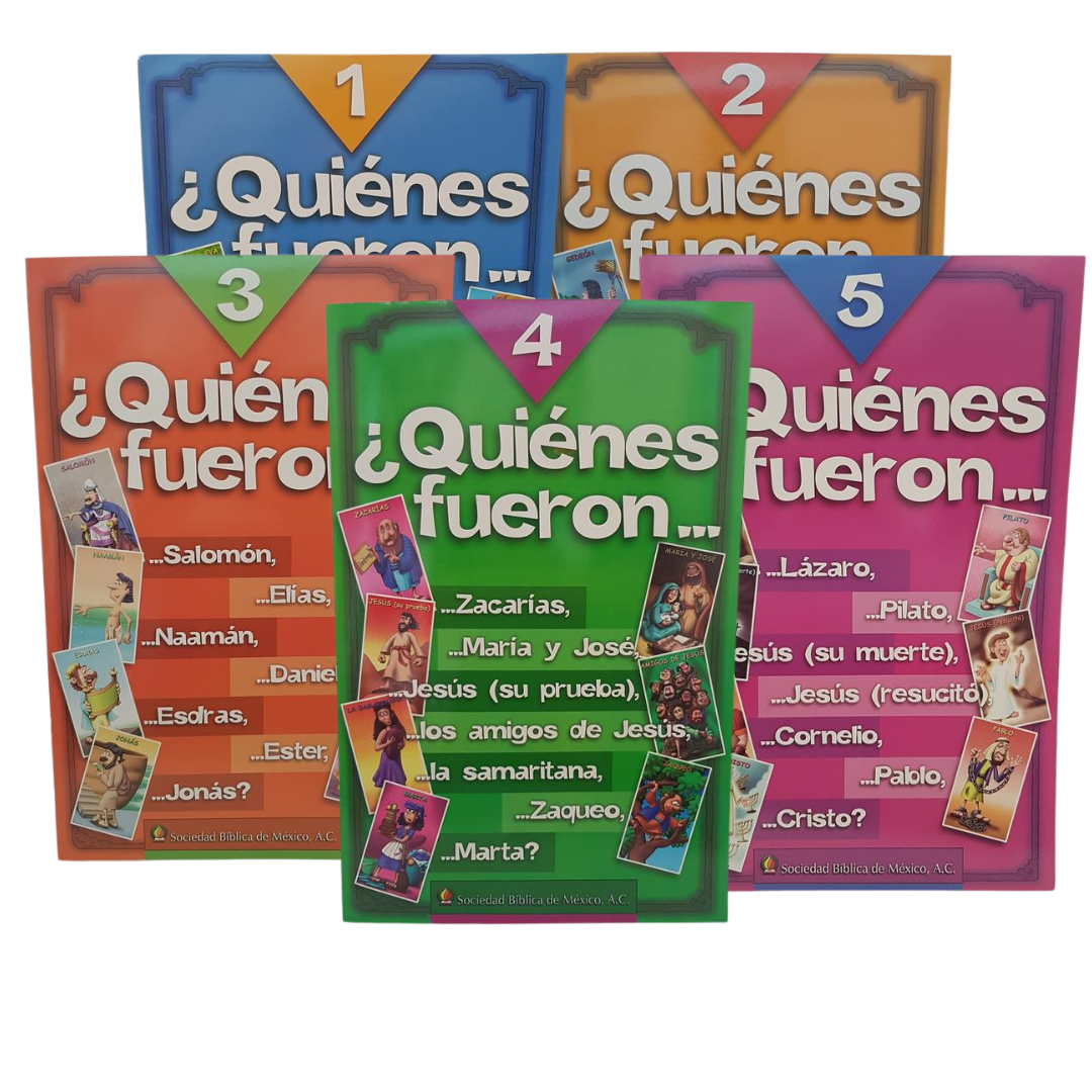 Quienes fueron paquete de 1-5 cuaderno gigante para colorear