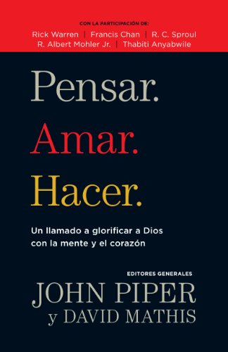 Pensar. Amar. Hacer - Librería Libros Cristianos - Libro