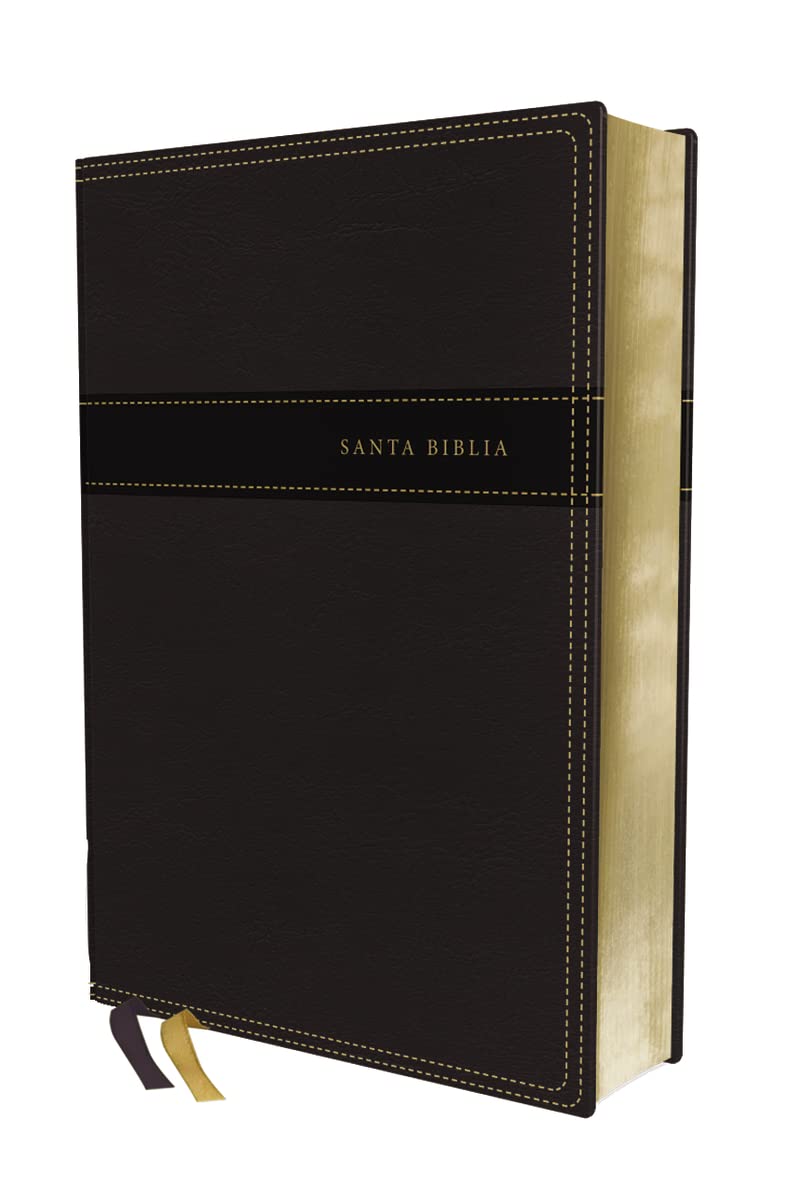 Biblia NVI Ultrafina Leathersoft Negro