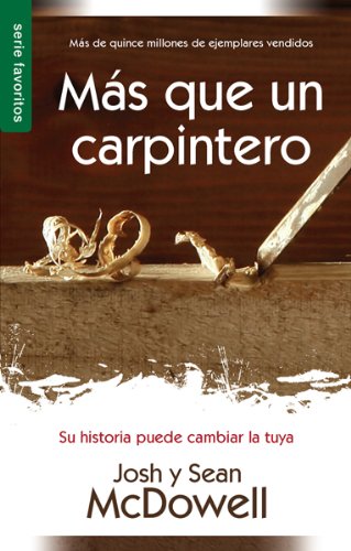 Más que un carpintero - Librería Libros Cristianos - Libro