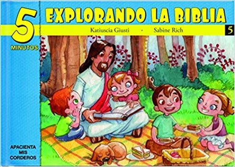 5 minutos explorando la biblia 5: Seguir a Jesús - Librería Libros Cristianos - Libro