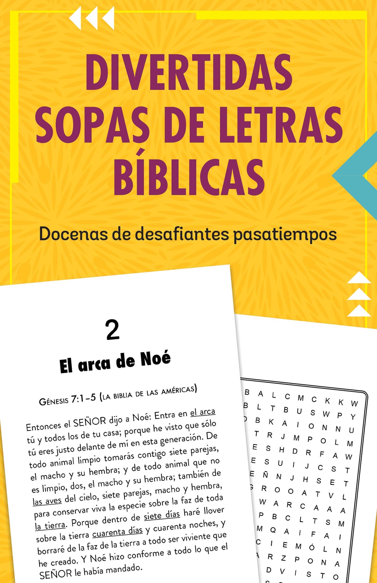 Divertidas sopas de letras bíblicas