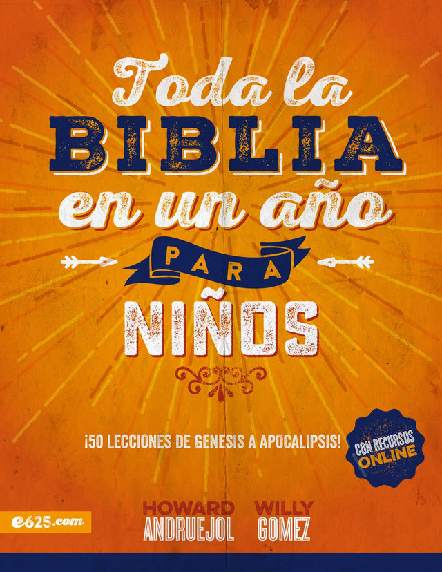 Toda La Biblia En Un Año Para Niños - Librería Libros Cristianos - Libro