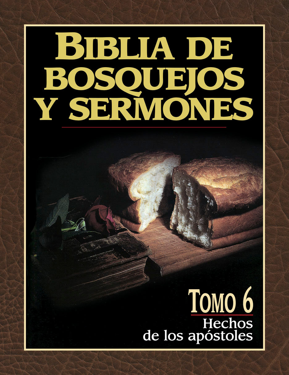 Biblia de bosquejos y sermones Hechos Tomo 6 - Librería Libros Cristianos - Libro