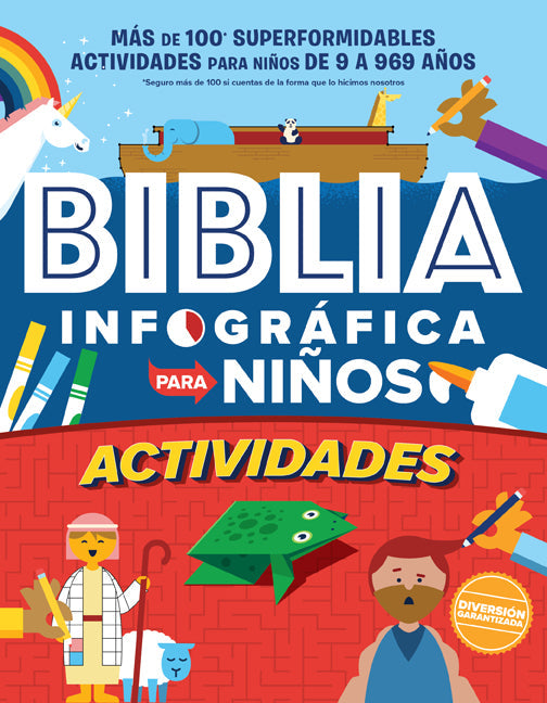 Biblia infográfica para niños actividades - Librería Libros Cristianos - Libro