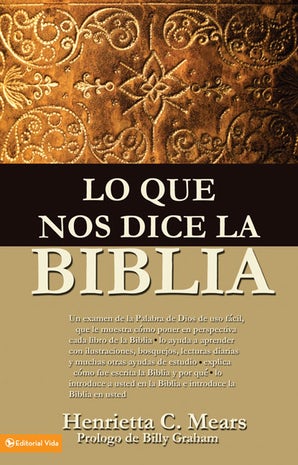 Lo que nos dice la Biblia - Librería Libros Cristianos - Libro