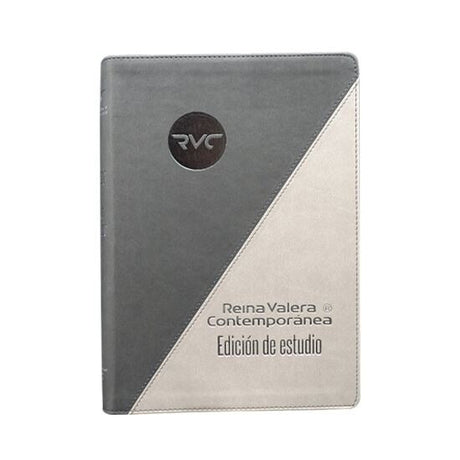 Biblia RVC de Estudio Gris - Librería Libros Cristianos - Biblia