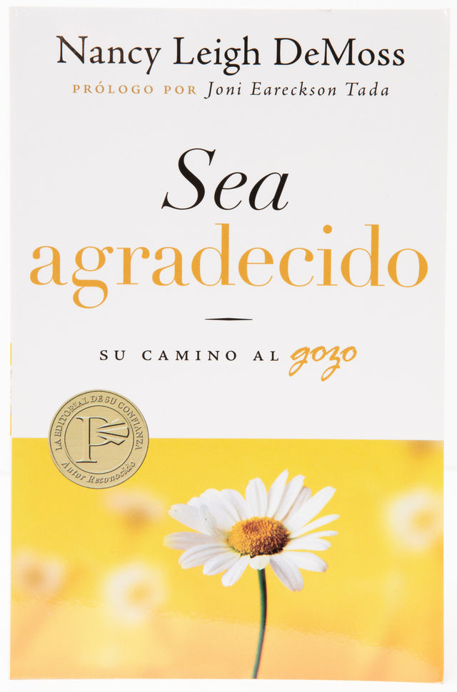 Sea Agradecido - Librería Libros Cristianos - Libro