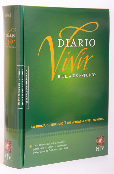 Biblia de Estudio del Diario Vivir Tapa Dura NTV - Librería Libros Cristianos - Biblia