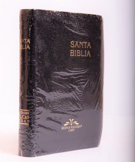 Biblia Bolsillo Imitacion Piel Negro - Librería Libros Cristianos - Biblia