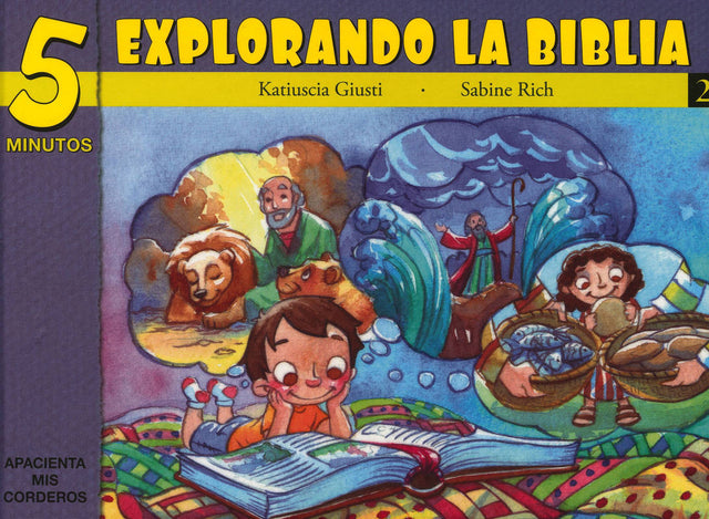 5 minutos explorando la biblia 2: fe y promesas de Dios - Librería Libros Cristianos - Libro