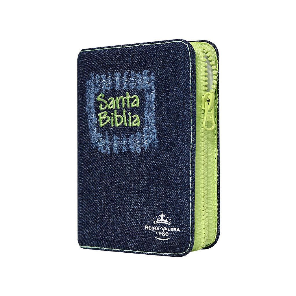 Biblia Bolsillo Jean con índice RVR60 - Librería Libros Cristianos - Biblia